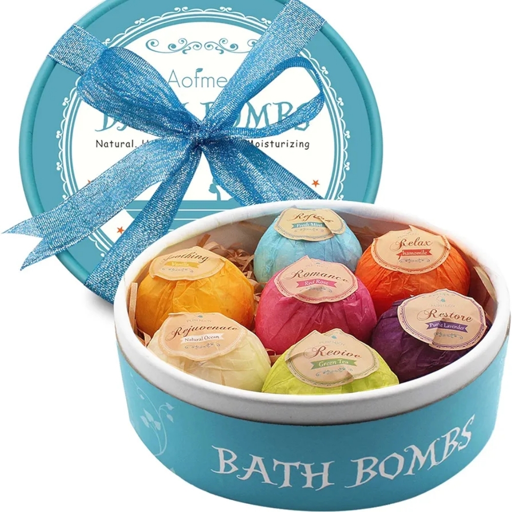 Aofmee Bath Bombs Gift Box